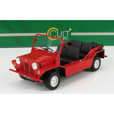 CULT SCALE MODELS AUSTIN MINI MOKE 1965 - RED 1/18