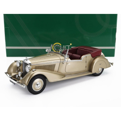 CULT SCALE MODELS BENTLEY 4.25L VANDEN PLAS TOURER CABRIOLET OPEN 1938 - GOLD 1/18