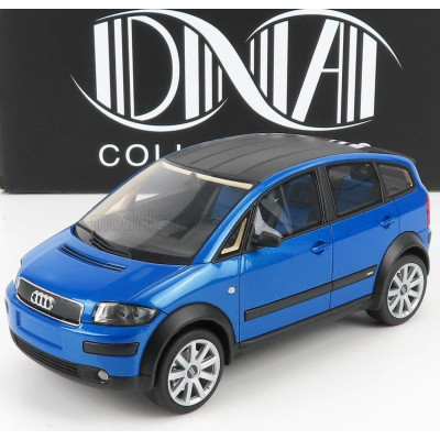 DNA COLLECTIBLES AUDI A2 2003 - BLUE 1/18