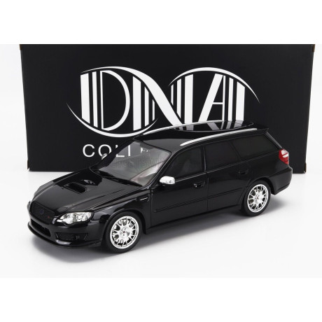 DNA COLLECTIBLES SUBARU LEGACY STI S402 TOURING STATION WAGON 2006 - BLACK 1/18