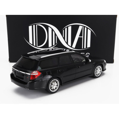 DNA COLLECTIBLES SUBARU LEGACY STI S402 TOURING STATION WAGON 2006 - BLACK 1/18