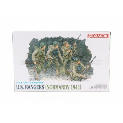 DRAGON ARMOR ACCESSORIES USA RANGER MILITARY FIGURES NORMANDY 1/35