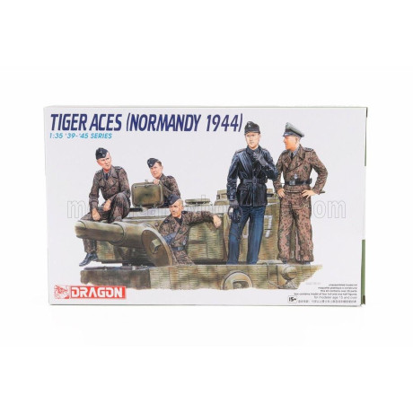 DRAGON ARMOR ACCESSORIES TIGER ACES MILITARY FIGURES NORMANDY 1/35