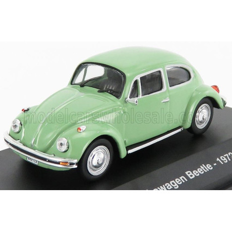 EDICOLA VOLKSWAGEN BEETLE MAGGIOLINO 1972 - BLISTER BOX - LIGHT GREEN 1/43