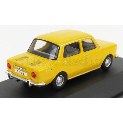 EDICOLA SIMCA 1000 1962 - CON VETRINA - WITH SHOWCASE - YELLOW 1/43
