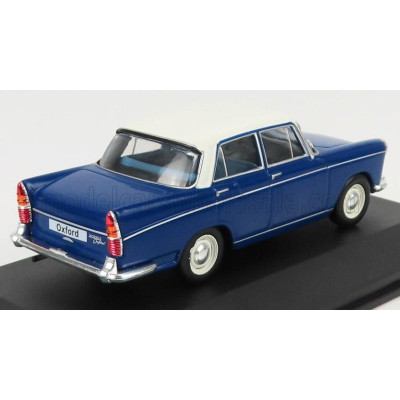 EDICOLA MORRIS OXFORD SERIES VI 1970 - CON VETRINA - WITH SHOWCASE - BLUE WHITE 1/43