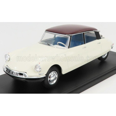 EDICOLA CITROEN DS19 1956 - IVORY BROWN 1/24