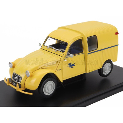 EDICOLA CITROEN 2CV AZU VAN PTT 1954 - YELLOW 1/24