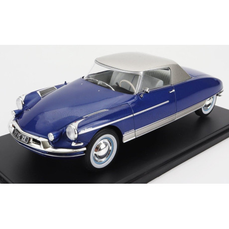 EDICOLA CITROEN DS19 LE DANDY COUPE CHAPRON 1964 - BLUE SILVER 1/24
