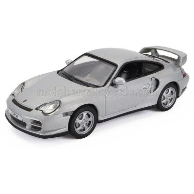 EDICOLA PORSCHE 911 996 GT2 COUPE 2000 - SILVER 1/43
