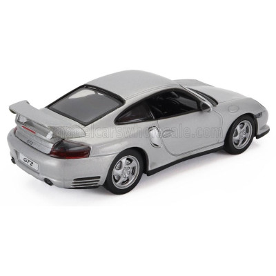 EDICOLA PORSCHE 911 996 GT2 COUPE 2000 - SILVER 1/43