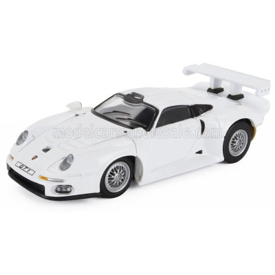 EDICOLA PORSCHE 911 GT1 1995 - WHITE 1/43