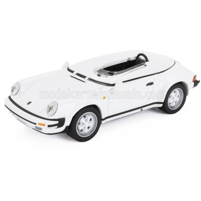 EDICOLA PORSCHE 911 CARRERA SPEEDSTER 1987 - WHITE 1/43