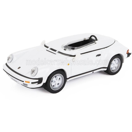 EDICOLA PORSCHE 911 CARRERA SPEEDSTER 1987 - WHITE 1/43