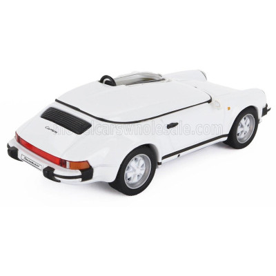 EDICOLA PORSCHE 911 CARRERA SPEEDSTER 1987 - WHITE 1/43