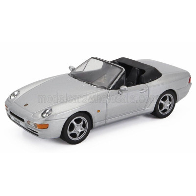 EDICOLA PORSCHE 968 SPIDER CABRIOLET 1993 - SILVER 1/43