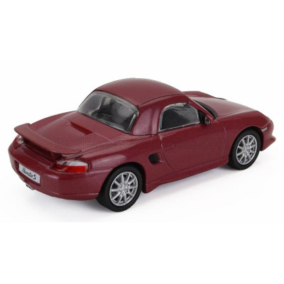 EDICOLA PORSCHE BOXSTER S 2002 - BORDEAUX MET 1/43
