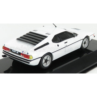 EDICOLA BMW M1 1978 - CON VETRINA - WITH SHOWCASE - WHITE 1/43