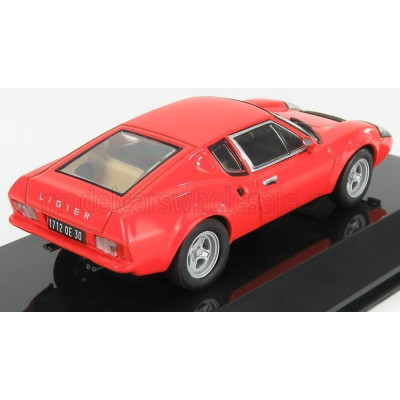 EDICOLA LIGIER JS2 1972 - CON VETRINA - WITH SHOWCASE - RED 1/43