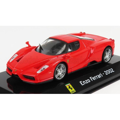 EDICOLA FERRARI ENZO 2002 - CON VETRINA - WITH SHOWCASE - RED 1/43