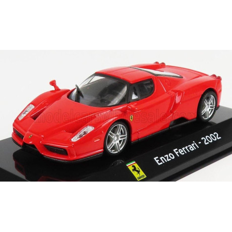 EDICOLA FERRARI ENZO 2002 - CON VETRINA - WITH SHOWCASE - RED 1/43