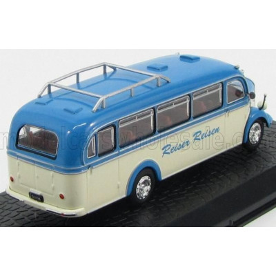 EDICOLA MERCEDES BENZ O3500 AUTOBUS REISER REINEN 1949 - DAMAGE DISPLAY BOX - BLUETTE CREAM 1/72