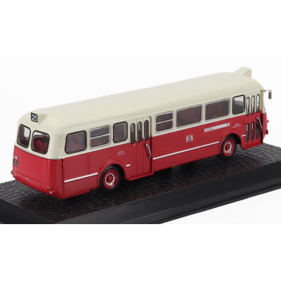 EDICOLA RENAULT S45 R4210 AUTOBUS 1953 - DAMAGE DISPLAY BOX - RED CREAM 1/72