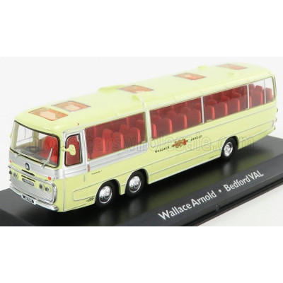 EDICOLA BEDFORD VAL PLAXTON AUTOBUS 3-ASSI PANORAMA COACH WALLACE ARNOLD 1967 - CREAM 1/72