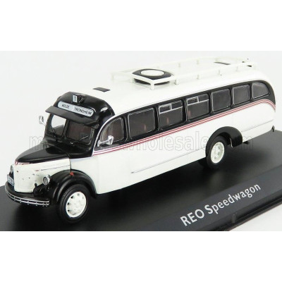 EDICOLA REO SPEEDWAY AUTOBUS 1946 - WHITE BLACK 1/72