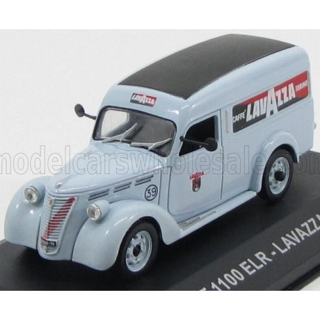 EDICOLA FIAT 1100 ELR VAN LAVAZZA 1950 - WHITE 1/43