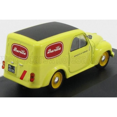 EDICOLA FIAT 500C FURGONCINO VAN BARILLA 1951 - YELLOW 1/43