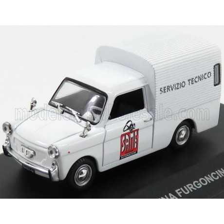 EDICOLA AUTOBIANCHI BIANCHINA FURGONCINO VAN SERVIZIO TECNICO SAME 1970 - WHITE 1/43
