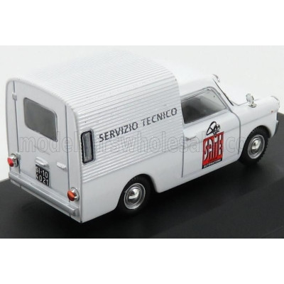 EDICOLA AUTOBIANCHI BIANCHINA FURGONCINO VAN SERVIZIO TECNICO SAME 1970 - WHITE 1/43