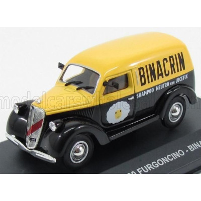 EDICOLA LANCIA ARDEA 800 VAN 1949 - BINACRIN SHAMPOO NEUTRO CON LUCEFIX - BLACK YELLOW 1/43