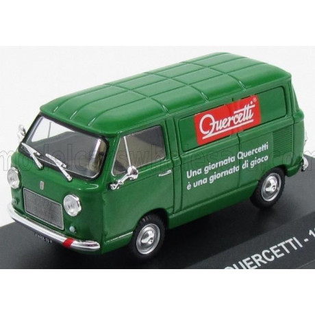 EDICOLA FIAT 850T VAN 1975 - QUERCETTI - GREEN 1/43