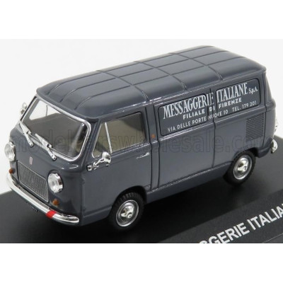EDICOLA FIAT 850T VAN MESSAGGERIE ITALIANE 1965 - GREY 1/43