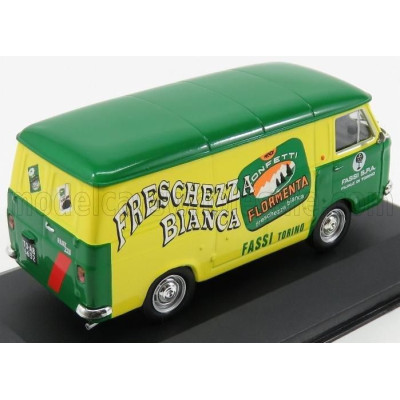 EDICOLA FIAT 238 VAN MENTAL 1969 - GREEN YELLOW 1/43