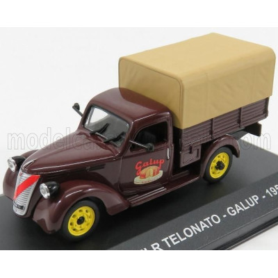 EDICOLA FIAT 1100 ELR PICK-UP TELONATO GALUP 1951 - BROWN BEIGE 1/43