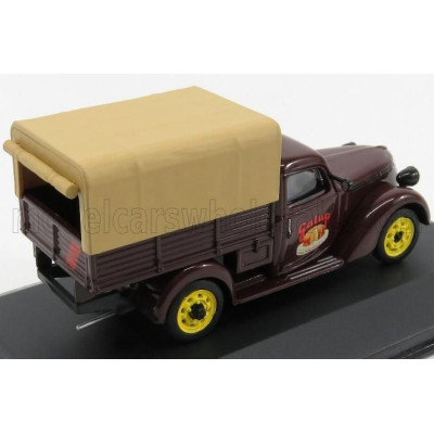 EDICOLA FIAT 1100 ELR PICK-UP TELONATO GALUP 1951 - BROWN BEIGE 1/43