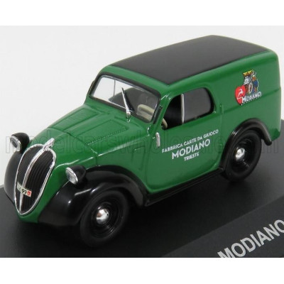 EDICOLA FIAT 500A VAN FURGONCINO MODIANO 1946 - GREEN BLACK 1/43