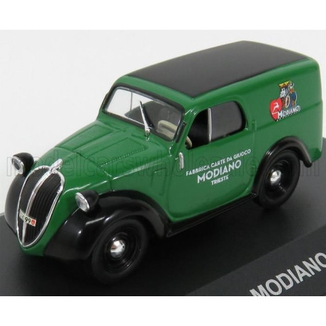 EDICOLA FIAT 500A VAN FURGONCINO MODIANO 1946 - GREEN BLACK 1/43