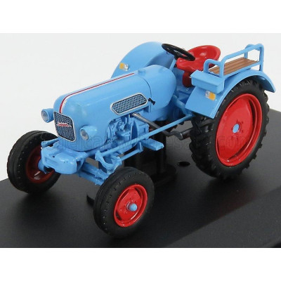 EDICOLA EICHER PANTHER EM295 TRACTOR 1964 - DAMAGE BLISTER BOX - LIGHT BLUE RED 1/43