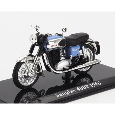 EDICOLA SANGLAS 400T 1966 - LIGHT BLUE BLACK 1/24