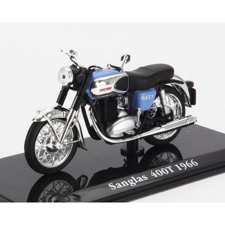 EDICOLA SANGLAS 400T 1966 - LIGHT BLUE BLACK 1/24