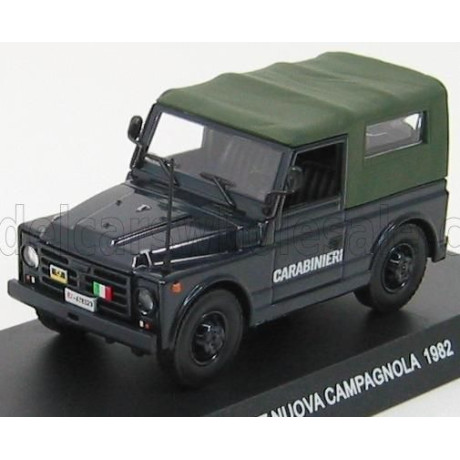 EDICOLA FIAT CAMPAGNOLA CARABINIERI 1982 - BLUE 1/43