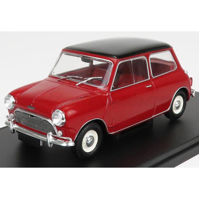 EDICOLA AUSTIN MINI COOPER 1967 - RED BLACK 1/24