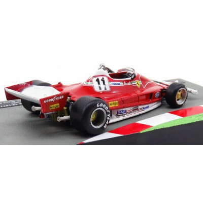 EDICOLA FERRARI F1  312T2 N 11 WORLD CHAMPION BRAZILIAN GP 1977 NIKI LAUDA - RED 1/43