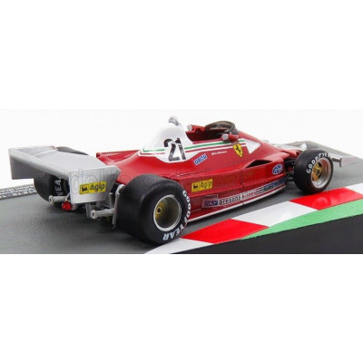 EDICOLA FERRARI F1  312T2 N 21 CANADA GP 1977 GILLES VILLENEUVE - RED 1/43