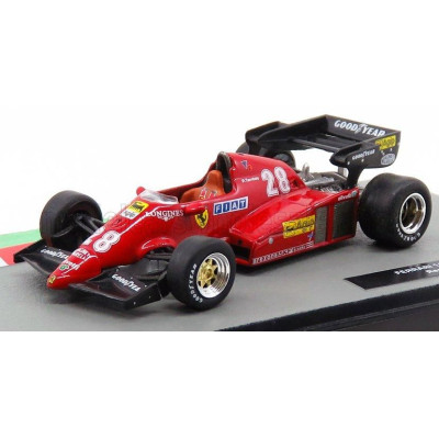 EDICOLA FERRARI F1  126 C3 N 28 SEASON 1983 RENE ARNOUX - RED 1/43