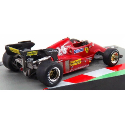 EDICOLA FERRARI F1  126 C3 N 28 SEASON 1983 RENE ARNOUX - RED 1/43